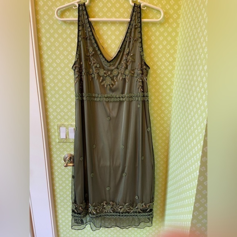 Marina evening dress, sz‎ 16 - Picture 6 of 11